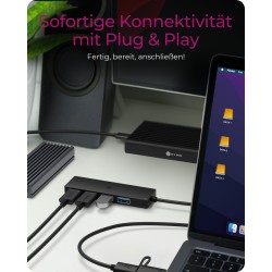 Buy ICY BOX IB-HUB1424-C3 USB-C USB 3.2 HUB 4xUSB 3.2 - IB-HUB1424-C3 - USB-C Hu... in Cyprus, Nicosia, Limassol, Larnaka, Pafos