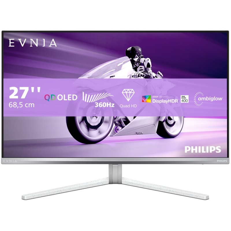 Buy Philips 27M2N8500 - 27\" 16:9 Monitor - White - 2x HDMI, DP, USB in Cyprus, Nicosia, Limassol, Larnaka, Pafos