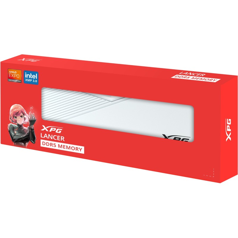 Buy XPG LANCER BLADE DDR5 32 GB 6000 CL30 - AX5U6000C3032G-SLABWH - White in Cyprus, Nicosia, Limassol, Larnaka, Pafos