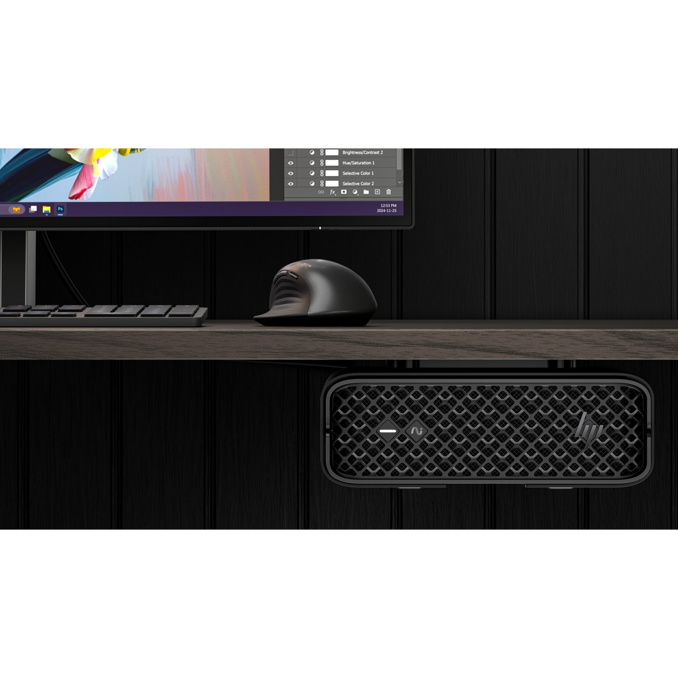HP Z2 Mini - G1i - Black, 32 GB DDR5-SDRAM, 1 TB SSD, Intel Core Ultra 7 265, NVIDIA RTX A1000 8GB, Windows 11 Pro