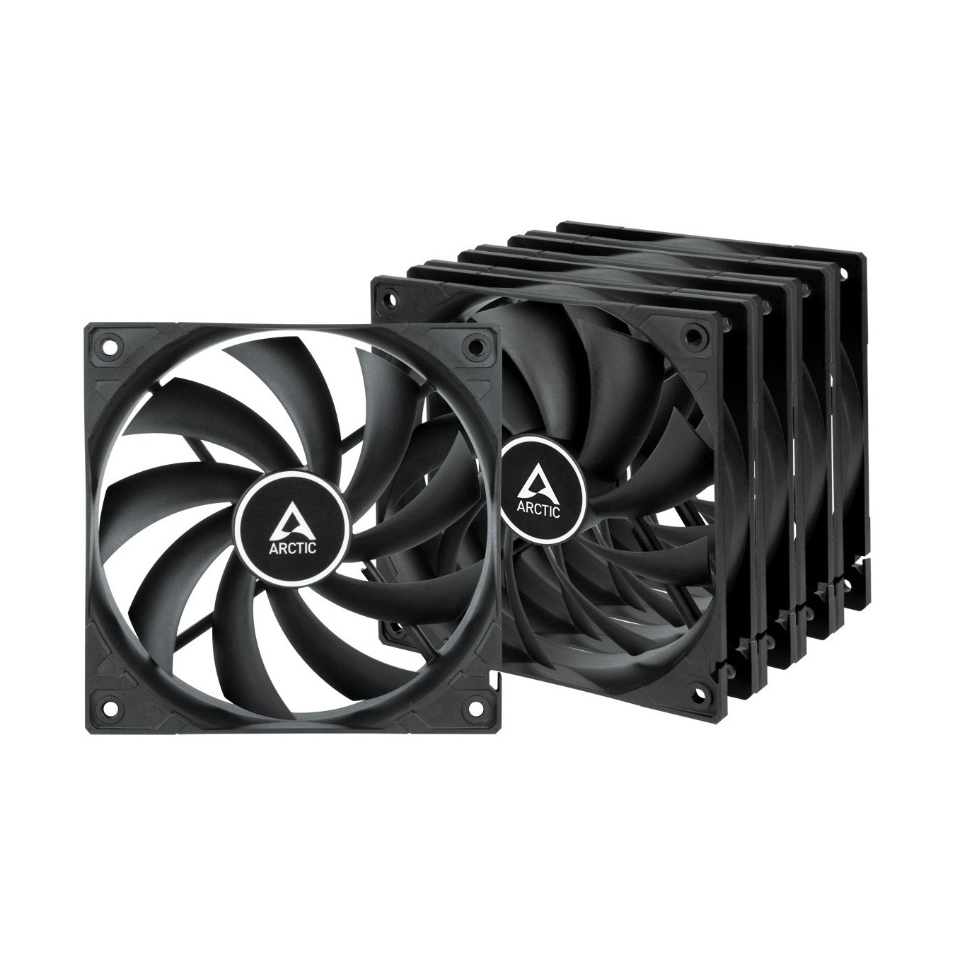 ARCTIC Lüfter 120 120 25 - F12 - Value Pack black (5pcs) — Buy in Cyprus with Fast Delivery