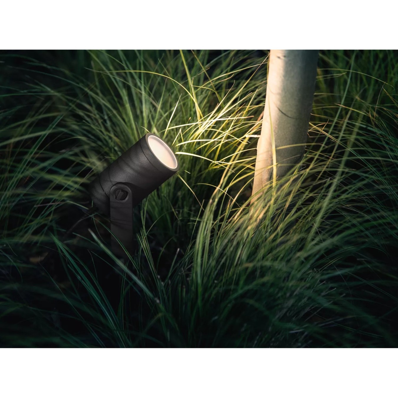 Philips Hue White & Color Ambiance Lily Spot 3 flg. Schwarz 3640lm Basis - 1741430P7 - White, ZigBee, 3x LED, IP65 Outdoor