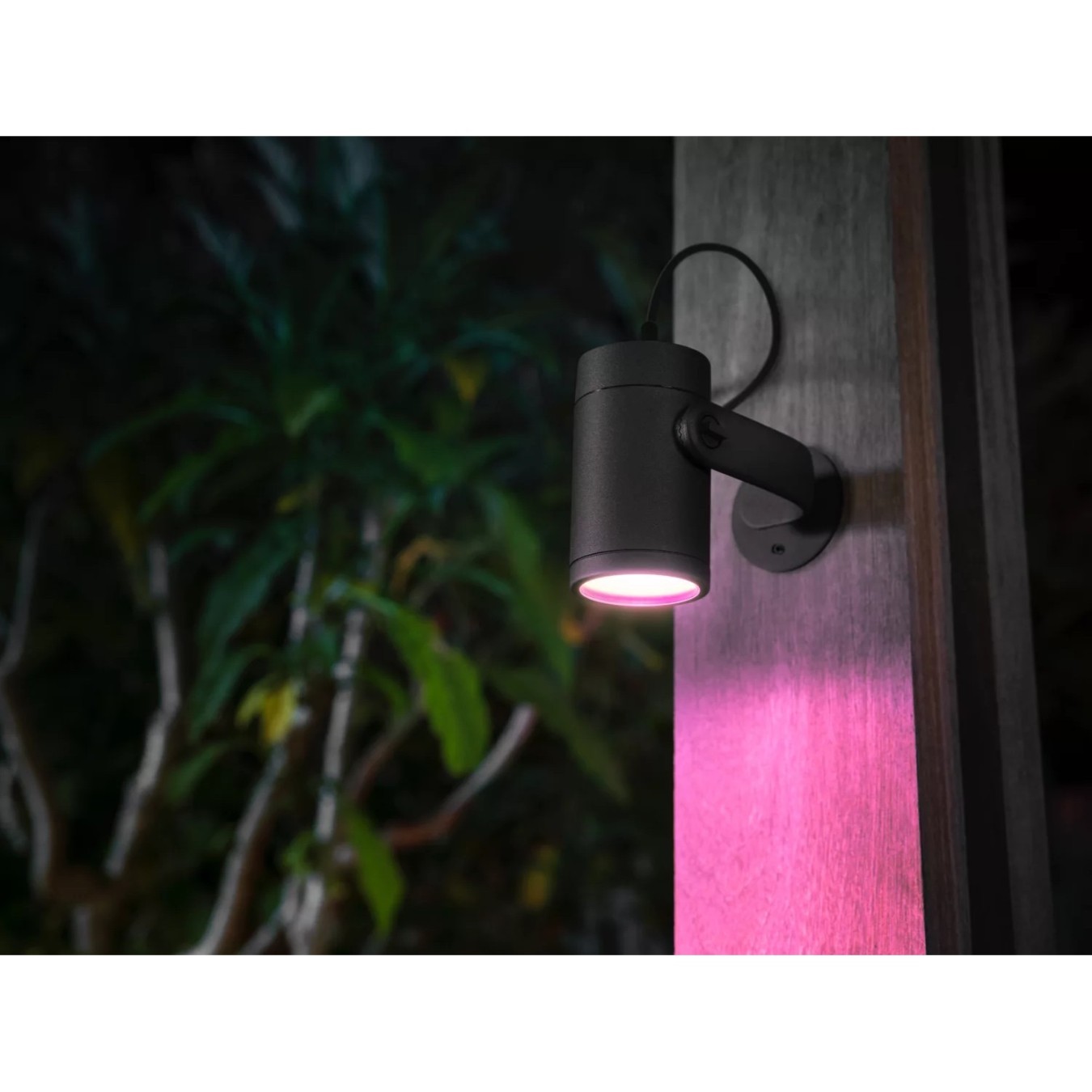Philips Hue White & Color Ambiance Lily Spot 3 flg. Schwarz 3640lm Basis - 1741430P7 - White, ZigBee, 3x LED, IP65 Outdoor