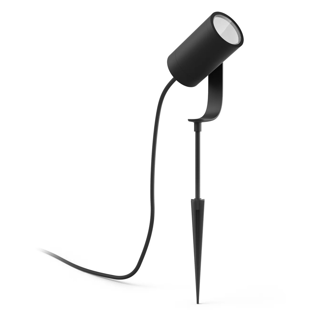 Philips Hue White & Color Ambiance Lily Spot 3 flg. Schwarz 3640lm Basis - 1741430P7 - White, ZigBee, 3x LED, IP65 Outdoor