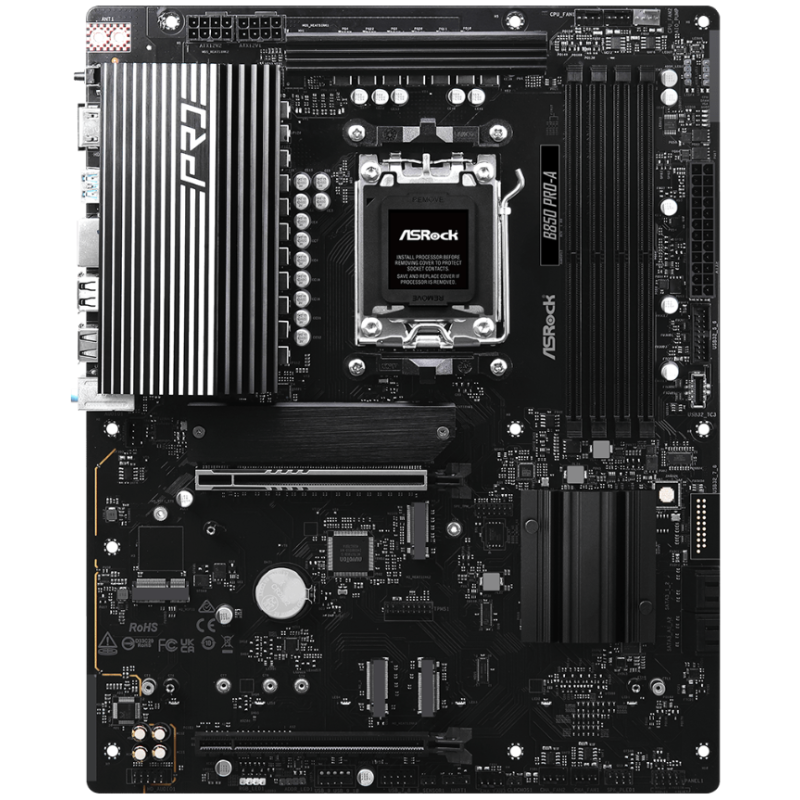 Buy ASRock B850 Pro-A - AM5 ATX Motherboard - DDR5, 4x M.2, 256GB, PCIe 5.0, 2.5... in Cyprus, Nicosia, Limassol, Larnaka, Pafos