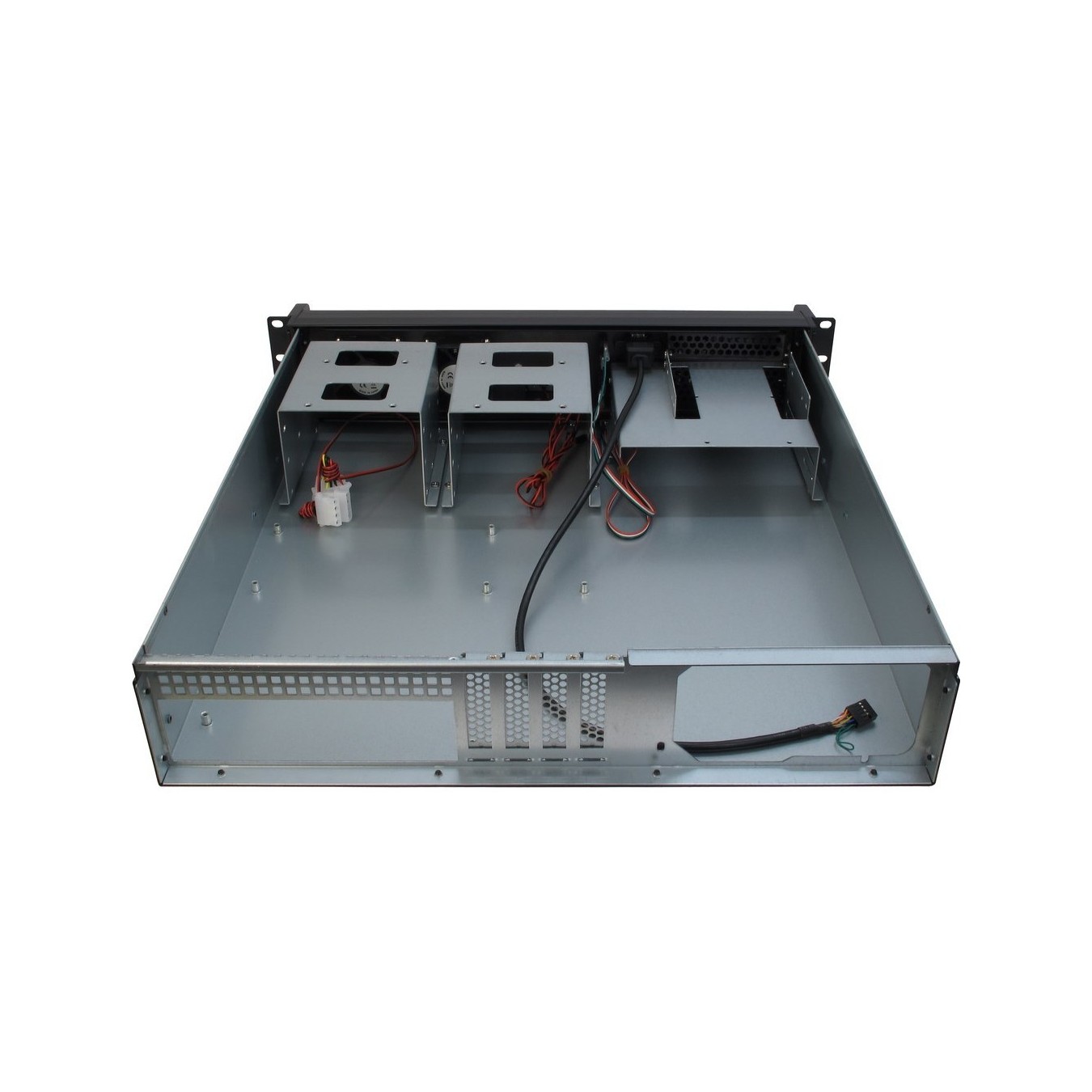 19'' Inter-Tech IPC Server - 2U-2098-SK - Rackmount 2U 19-inch chassis — Buy in Cyprus with Fast Delivery