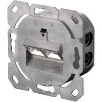 DIGITUS CAT 6A Netzdose - White - Shielded, Flush-Mounted, 2 x RJ-45, 1 module, Cat6A — Buy in Cyprus with Fast Delivery
