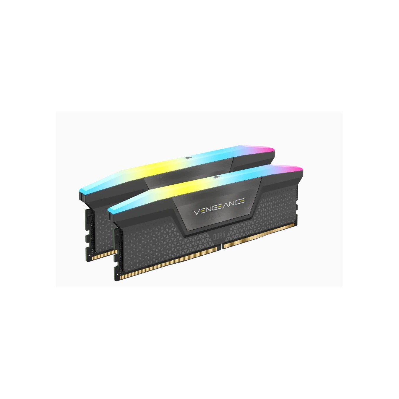 64 GB Corsair DIMM DDR5-5600 - CMH64GX5M2B5600Z40K - schwarz. Vengeance RGB, Dual-Kit, 2x32 GB, AMD EXPO