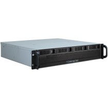 Inter-Tech IPC 2U-2404S - 2U Rackmount chassis - Black/Silver, Micro-ATX — Buy in Cyprus with Fast Delivery
