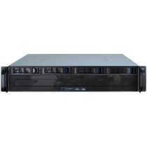Inter-Tech IPC 2U-2404S - 2U Rackmount chassis - Black/Silver, Micro-ATX — Buy in Cyprus with Fast Delivery