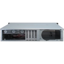 Inter-Tech IPC 2U-2404S - 2U Rackmount chassis - Black/Silver, Micro-ATX — Buy in Cyprus with Fast Delivery