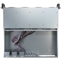 Inter-Tech IPC 2U-2404S - 2U Rackmount chassis - Black/Silver, Micro-ATX — Buy in Cyprus with Fast Delivery