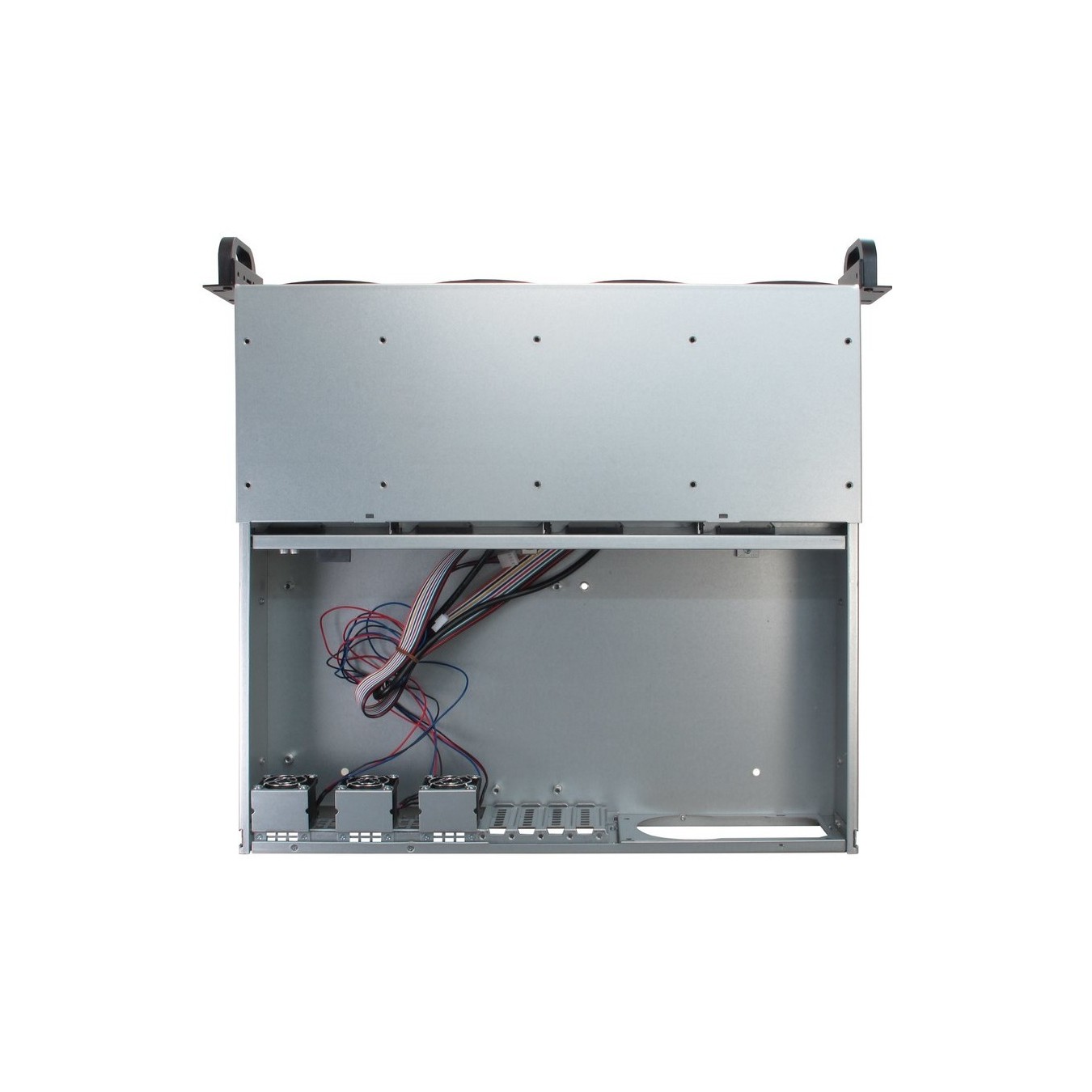 Inter-Tech IPC 2U-2404S - 2U Rackmount chassis - Black/Silver, Micro-ATX — Buy in Cyprus with Fast Delivery