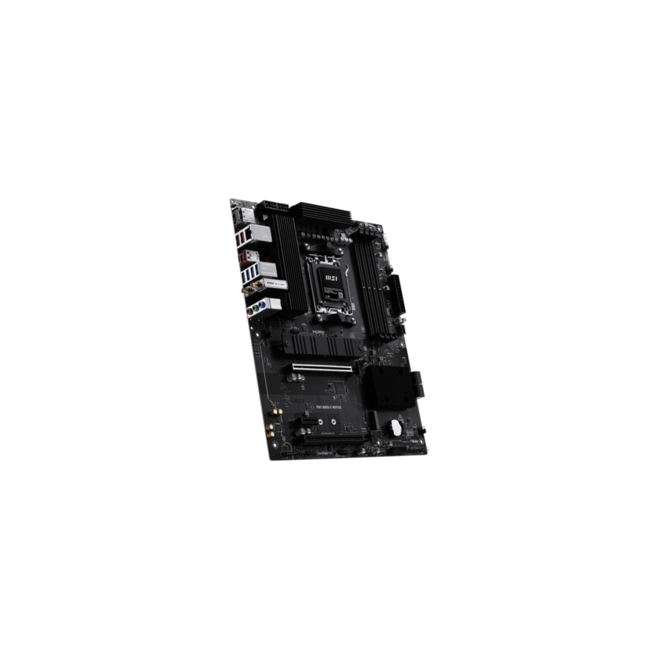 MSI PRO B850-S WIFI6E - AM5 ATX Motherboard, DDR5, 4x DIMM (up to 256GB), Wi-Fi 6E, RGB, Black
