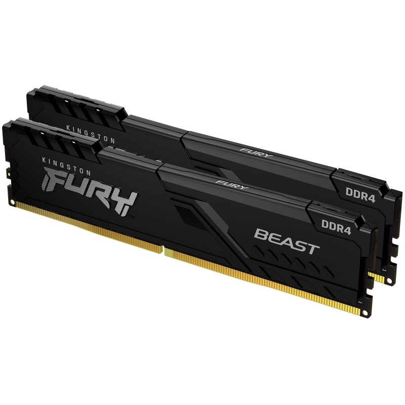 Kingston FURY Beast DDR4 3600MHz 16GB (2x8GB) KF436C17BBK2/16 (Boxed) — Buy in Cyprus with Fast Delivery