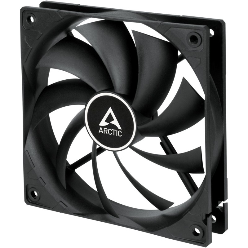 Arctic F12 PWM 120mm Case Fan - Black, 4-pin PWM, 25mm (Boxed) — Buy in Cyprus with Fast Delivery