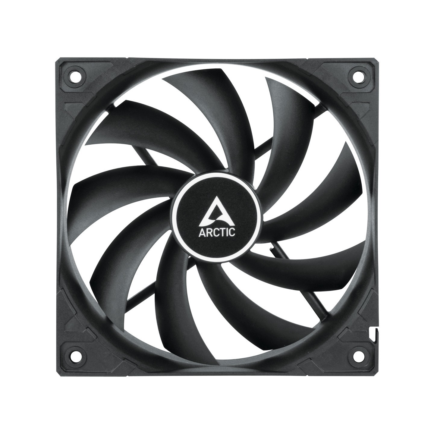 Arctic F12 PWM 120mm Case Fan - Black, 4-pin PWM, 25mm (Boxed) — Buy in Cyprus with Fast Delivery