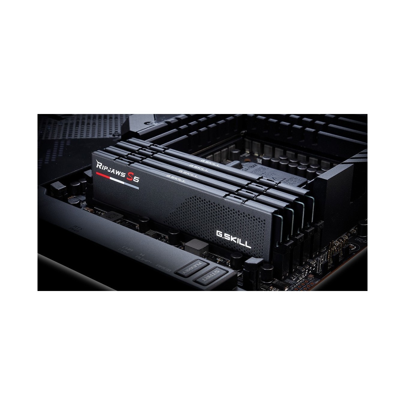 G.Skill 32GB (2x16GB) PC6000 CL40 RS5K Ripjaws S5 black - F5-6000J3040F16GX2-RS5K - Black, DDR5, 6000 MT/s, CL40