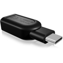 Adapter ICY BOX USB-A to USB-C - Black — Buy in Cyprus with Fast Delivery