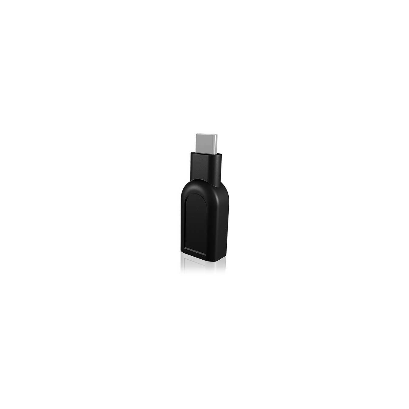 Adapter ICY BOX USB-A to USB-C - Black — Buy in Cyprus with Fast Delivery