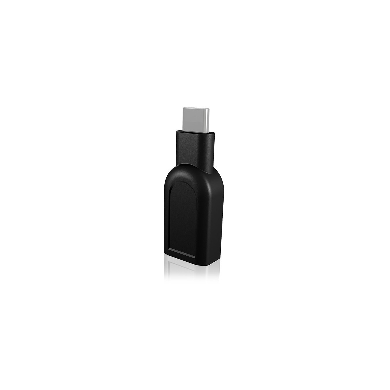 Adapter ICY BOX USB-A to USB-C - Black — Buy in Cyprus with Fast Delivery