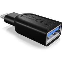 Adapter ICY BOX USB-A to USB-C - Black — Buy in Cyprus with Fast Delivery