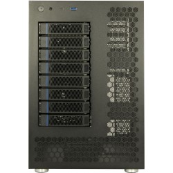 Buy Inter-Tech Case IPC NAS-8 - IPC NAS-8 - 8-bay desktop NAS chassis in Cyprus, Nicosia, Limassol, Larnaka, Pafos