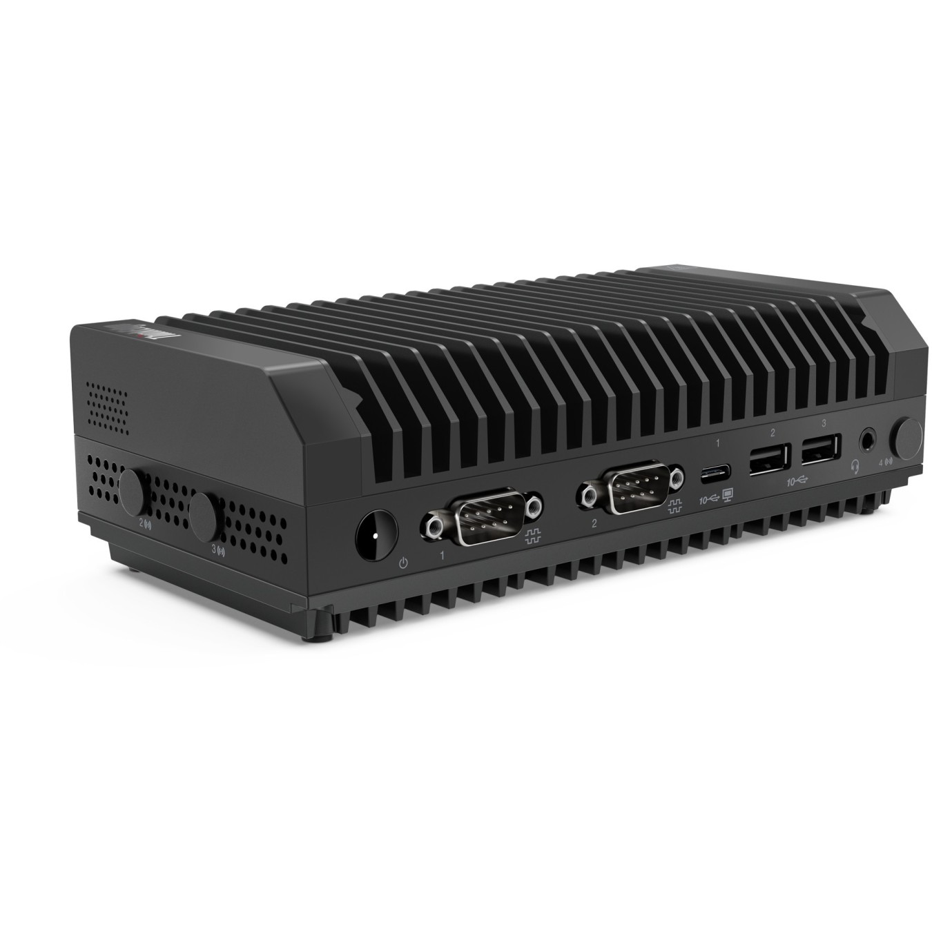 Lenovo ThinkEdge SE30 - SE30 - Black 8 GB DDR4 256 GB PCIe NVMe, 1.8 GHz Celeron6305E, Windows 11 IoT Enterprise, WLAN