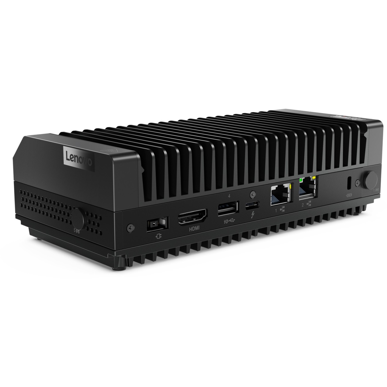 Lenovo ThinkEdge SE30 - SE30 - Black 8 GB DDR4 256 GB PCIe NVMe, 1.8 GHz Celeron6305E, Windows 11 IoT Enterprise, WLAN