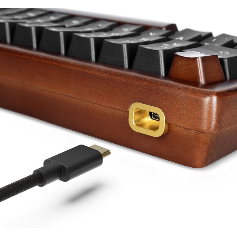 Buy Sharkoon Gaming Keyboard Skiller SGK50S4 Gen2 Wood Black - SGK50S4 Gen2 - Wo... in Cyprus, Nicosia, Limassol, Larnaka, Pafos