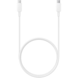 Samsung EP-DN975 USB-C to USB-C Cable - 1m, 5A, 100W, White (Retail) — Buy in Cyprus with Fast Delivery