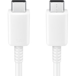 Samsung EP-DN975 USB-C to USB-C Cable - 1m, 5A, 100W, White (Retail) — Buy in Cyprus with Fast Delivery