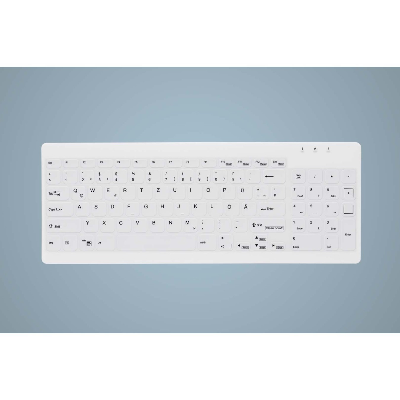 CHERRY ACTIVE KEY MTA - AK-C7012 - Corded, DE Layout, IP68, White — Buy in Cyprus with Fast Delivery