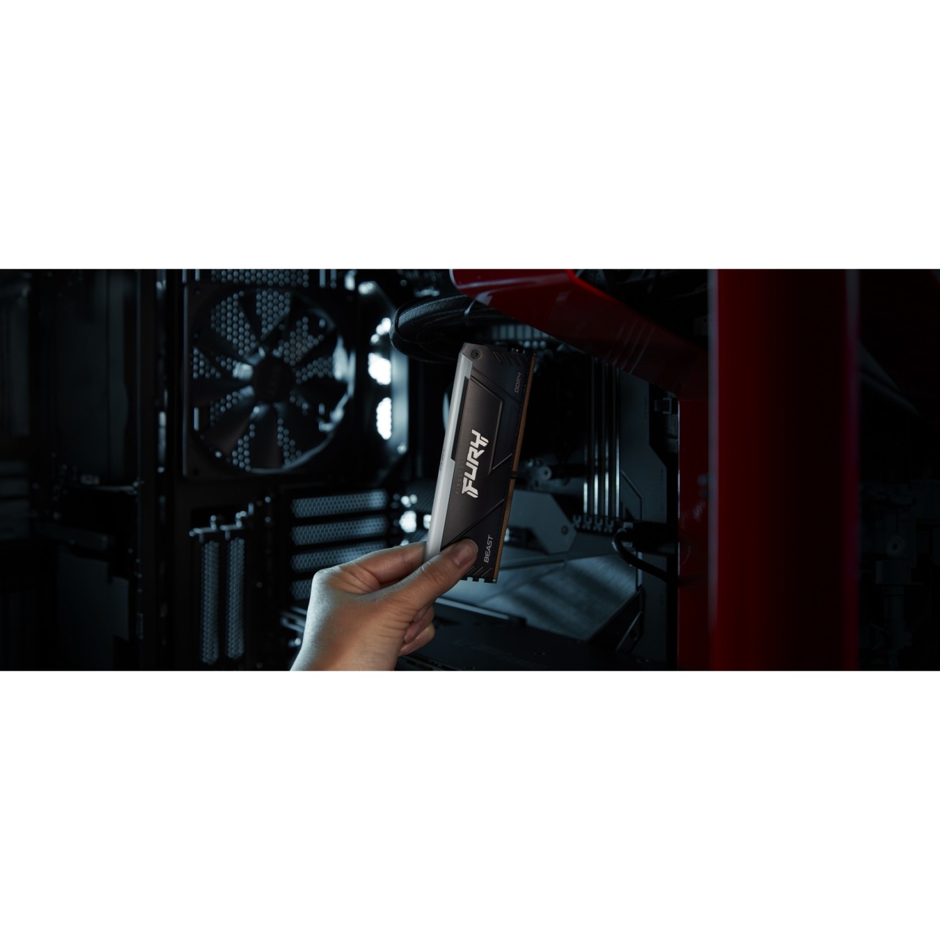 Kingston 32GB (2 x 16GB) DDR4 3600MT/s CL18 DIMM Kit, FURY Beast RGB, Heatsink — Buy in Cyprus with Fast Delivery