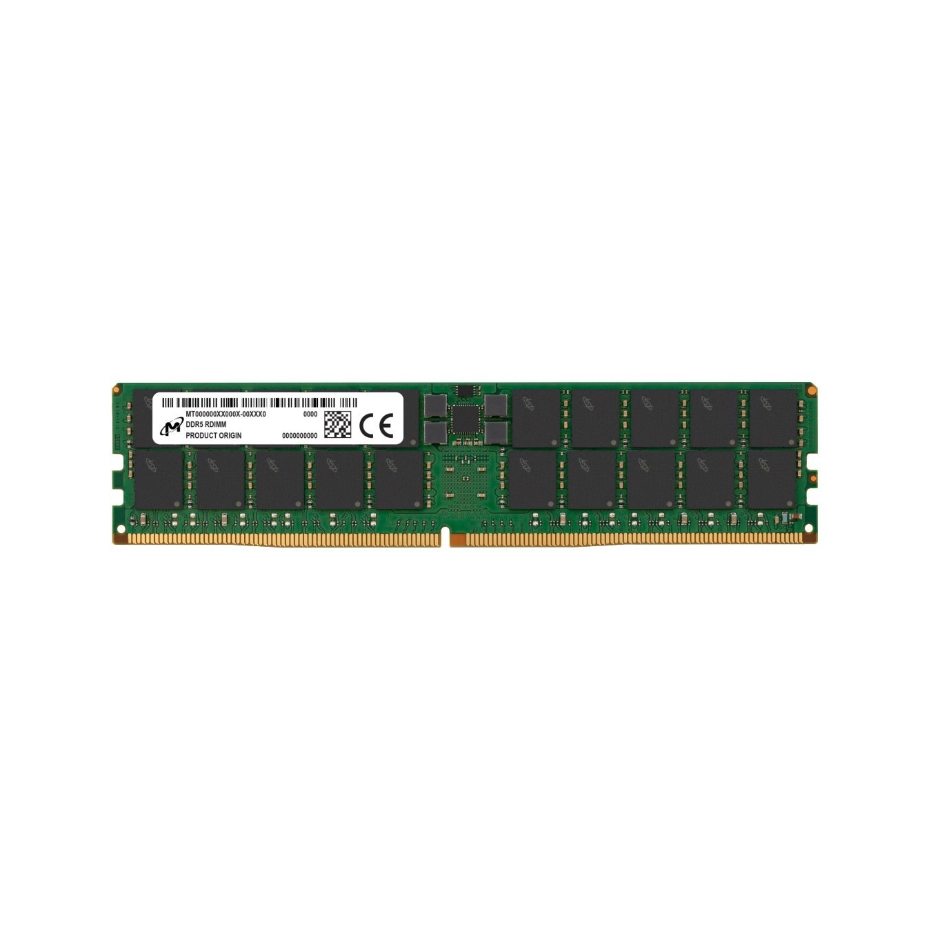 Micron Module 64 GB DDR5-5600 RDIMM ECC Registered - 288-Pin DIMM - CL46 - 1.1 V — Buy in Cyprus with Fast Delivery