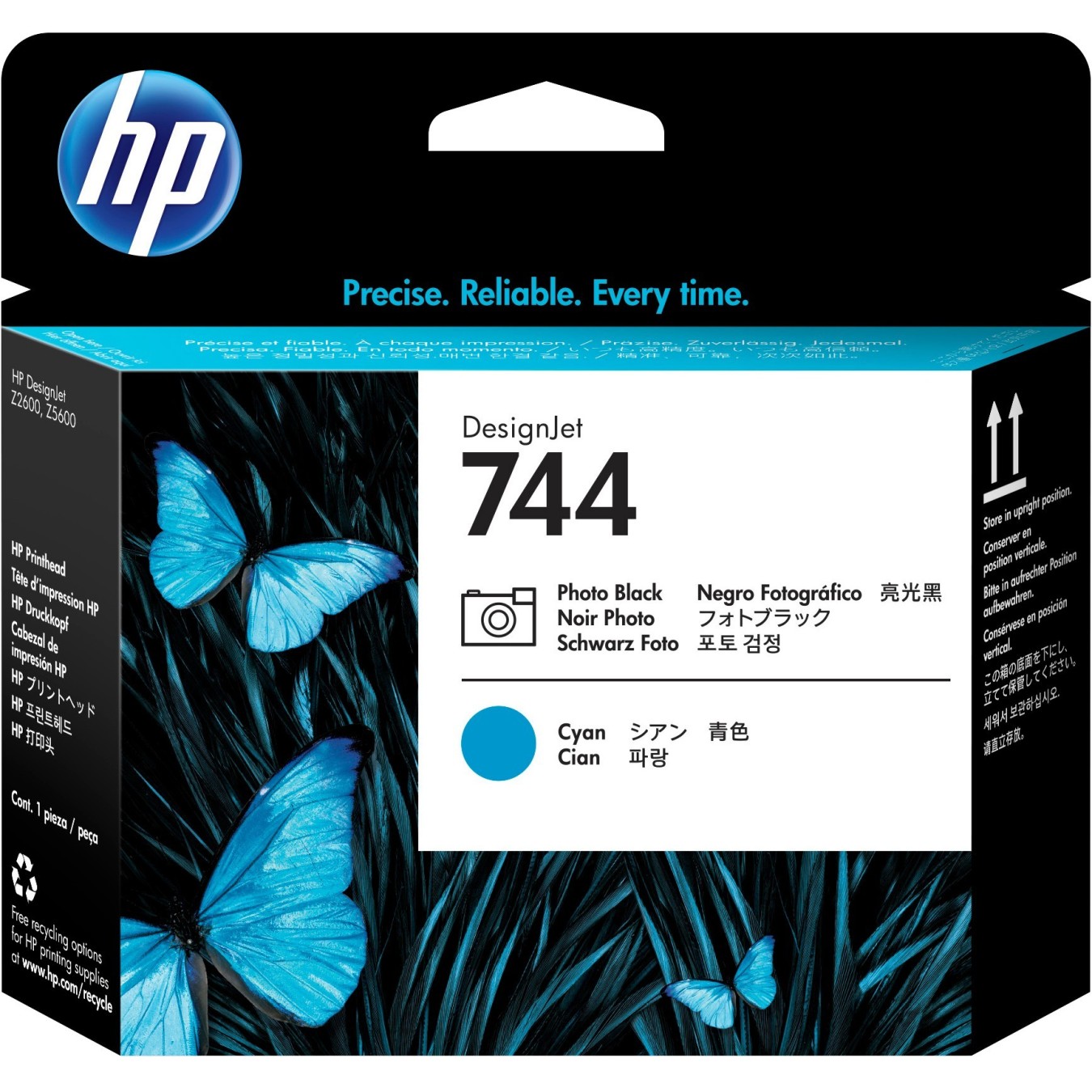 HP 744 Printhead Photo Black & Cyan - 744 - Printhead for HP printers — Buy in Cyprus with Fast Delivery