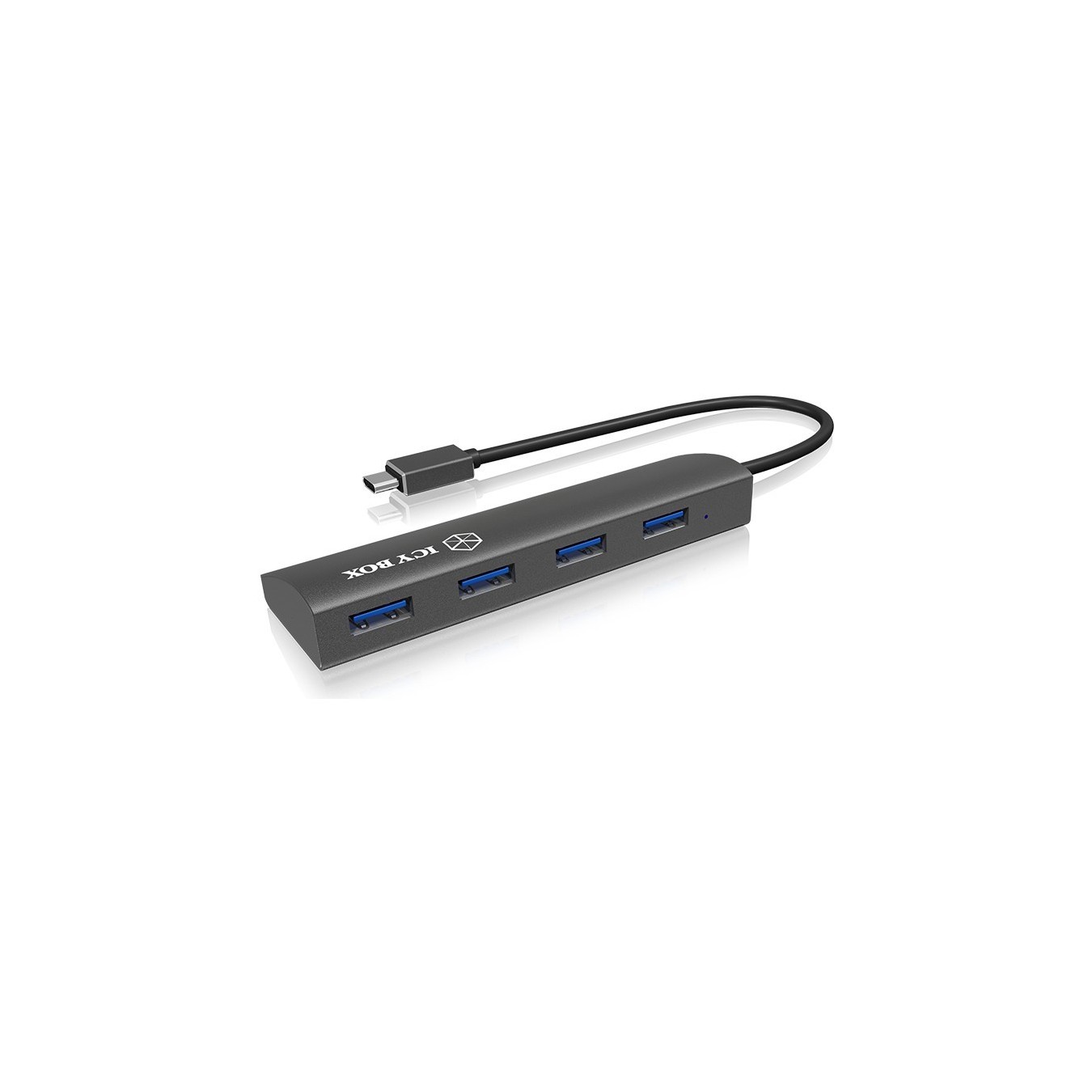 ICY BOX IB-AC6405-C USB-C HUB 4-Port - IB-AC6405-C - USB-C Hub with 4x USB 3.0 Ports — Buy in Cyprus with Fast Delivery