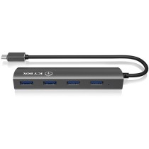 ICY BOX IB-AC6405-C USB-C HUB 4-Port - IB-AC6405-C - USB-C Hub with 4x USB 3.0 Ports — Buy in Cyprus with Fast Delivery