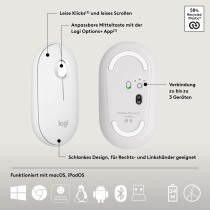 Logitech Pebble 2 Combo Set - 920-012204 - White Wireless German Layout — Buy in Cyprus with Fast Delivery