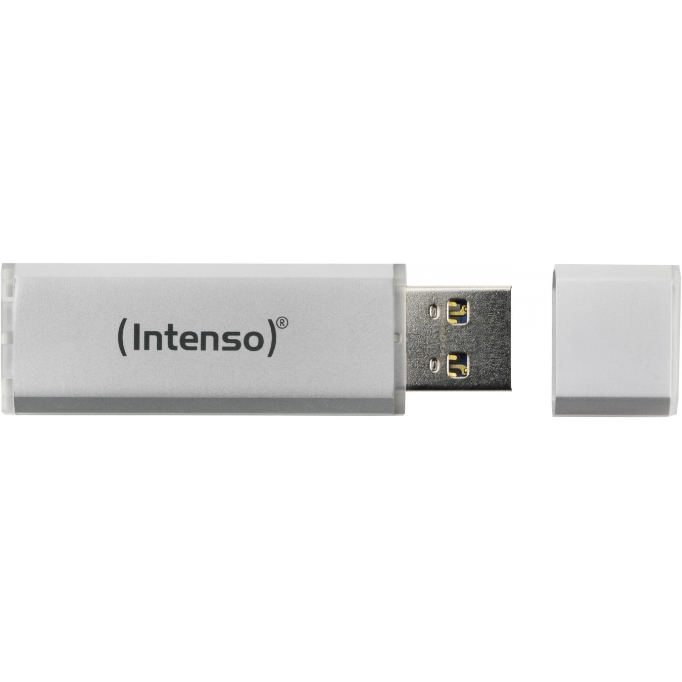 STICK Intenso 8GB 2.0 ALU Line - Silver Cap USB-A — Buy in Cyprus with Fast Delivery