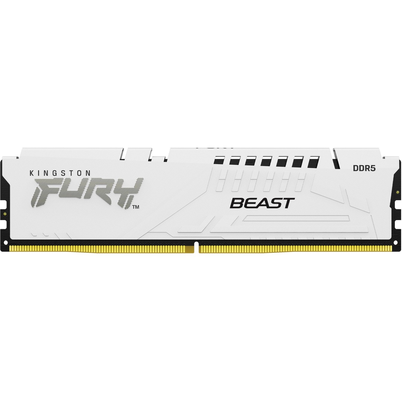 KINGSTON FURY Beast 16GB DIMM DDR5 5200MT s DDR5 CL40 White XMP - Characteristics (White, 16GB, DDR5-5200, CL40, XMP)