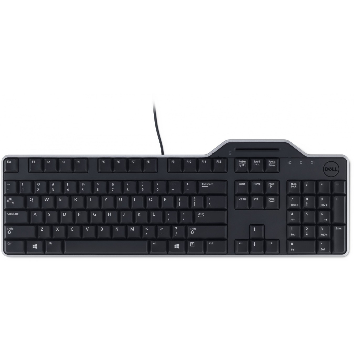 DELL KB813 Keyb Smartcard USB black - KB813 - (Black, USB wired, Smartcard) — Buy in Cyprus with Fast Delivery