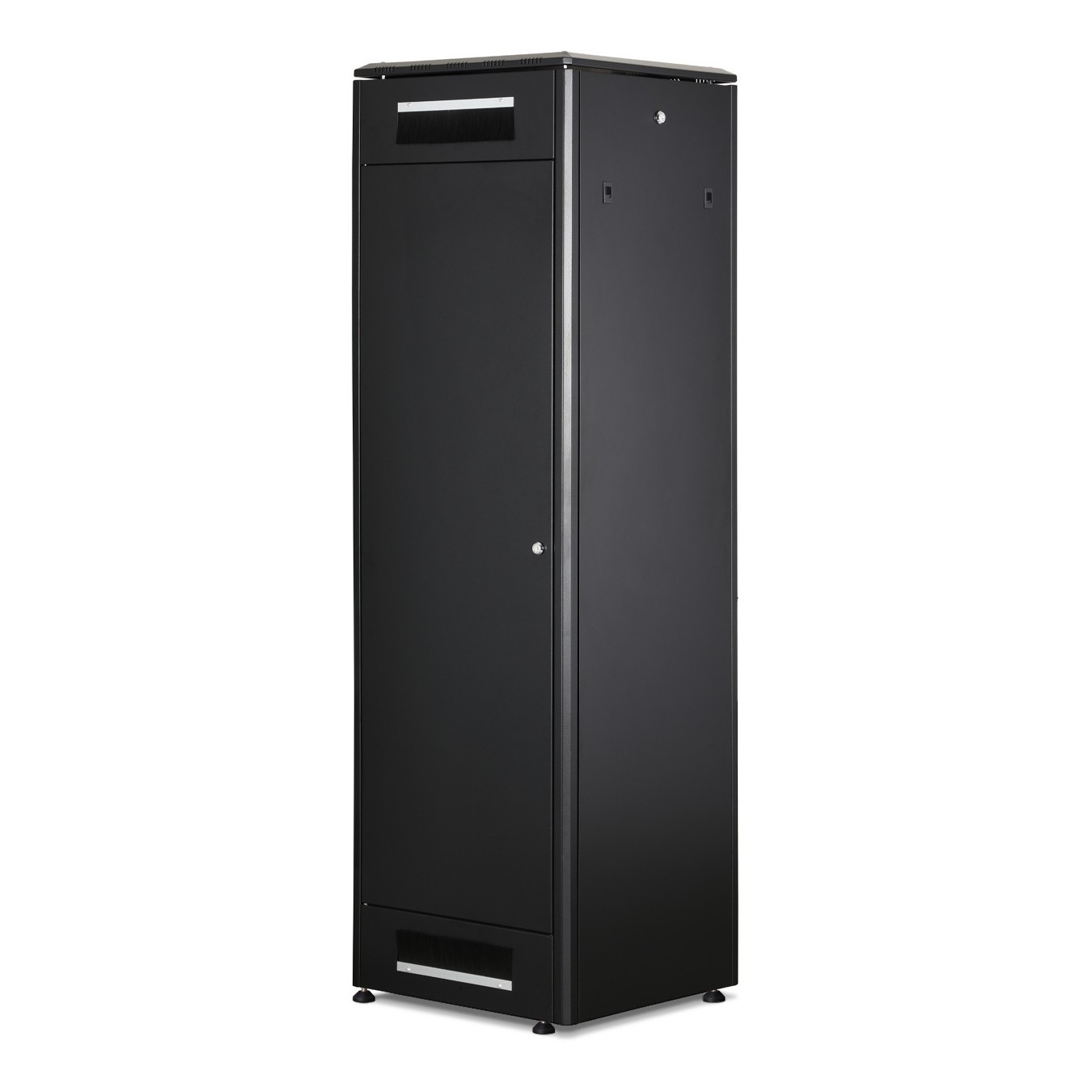 DIGITUS Netzwerkschrank Unique - 42HE - 2053x600x600mm black, Freestanding 42U (Speditionsversand)