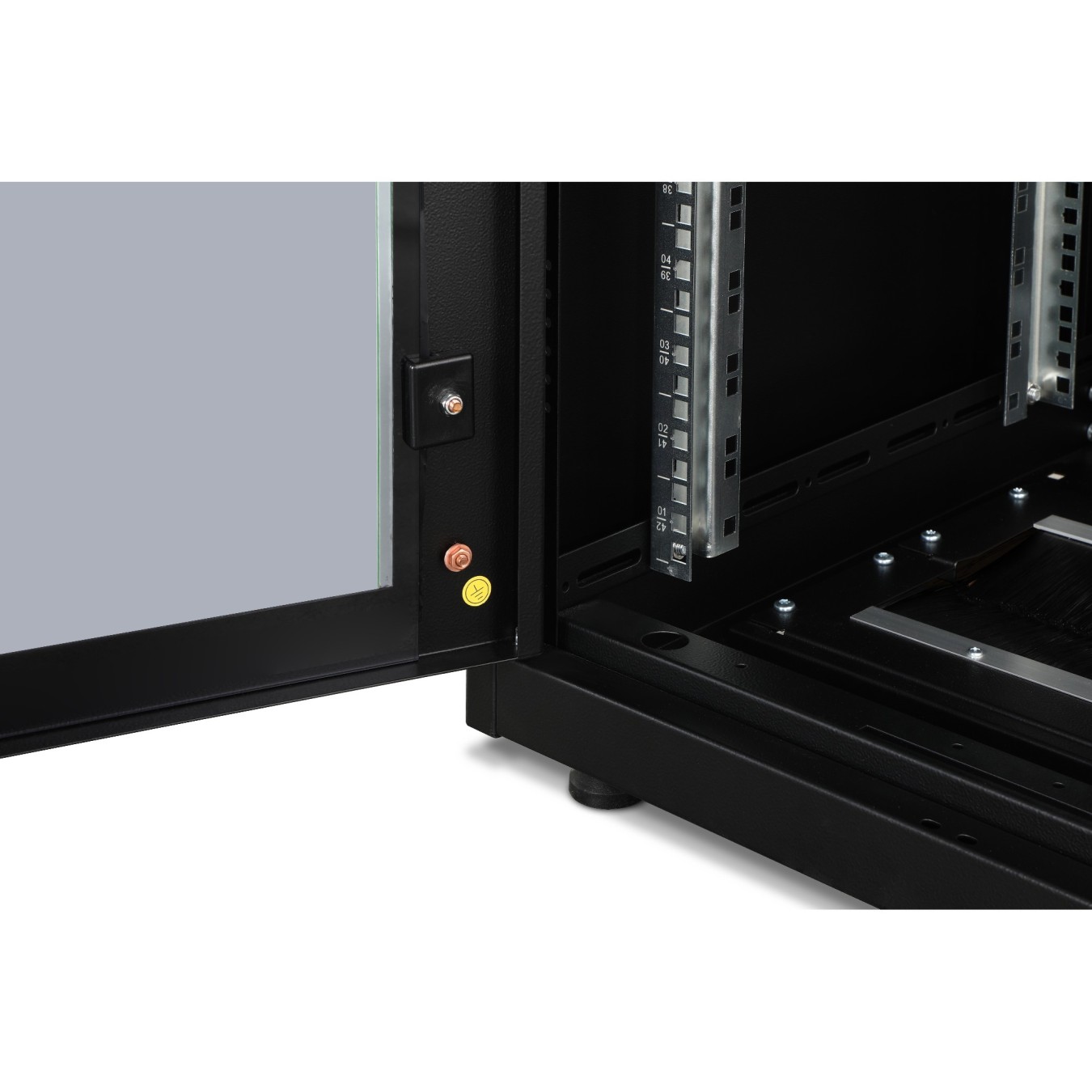 DIGITUS Netzwerkschrank Unique - 42HE - 2053x600x600mm black, Freestanding 42U (Speditionsversand)