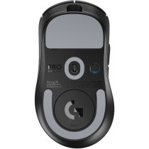 Logitech G PRO X SUPERLIGHT 2 DEX - G PRO X SUPERLIGHT 2 DEX - Right-Hand Ergonomic Wireless Optical Mouse, 5 Buttons, Black