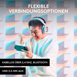 Buy Logitech A30 - A30 - White Purple (EMEA) in Cyprus, Nicosia, Limassol, Larnaka, Pafos