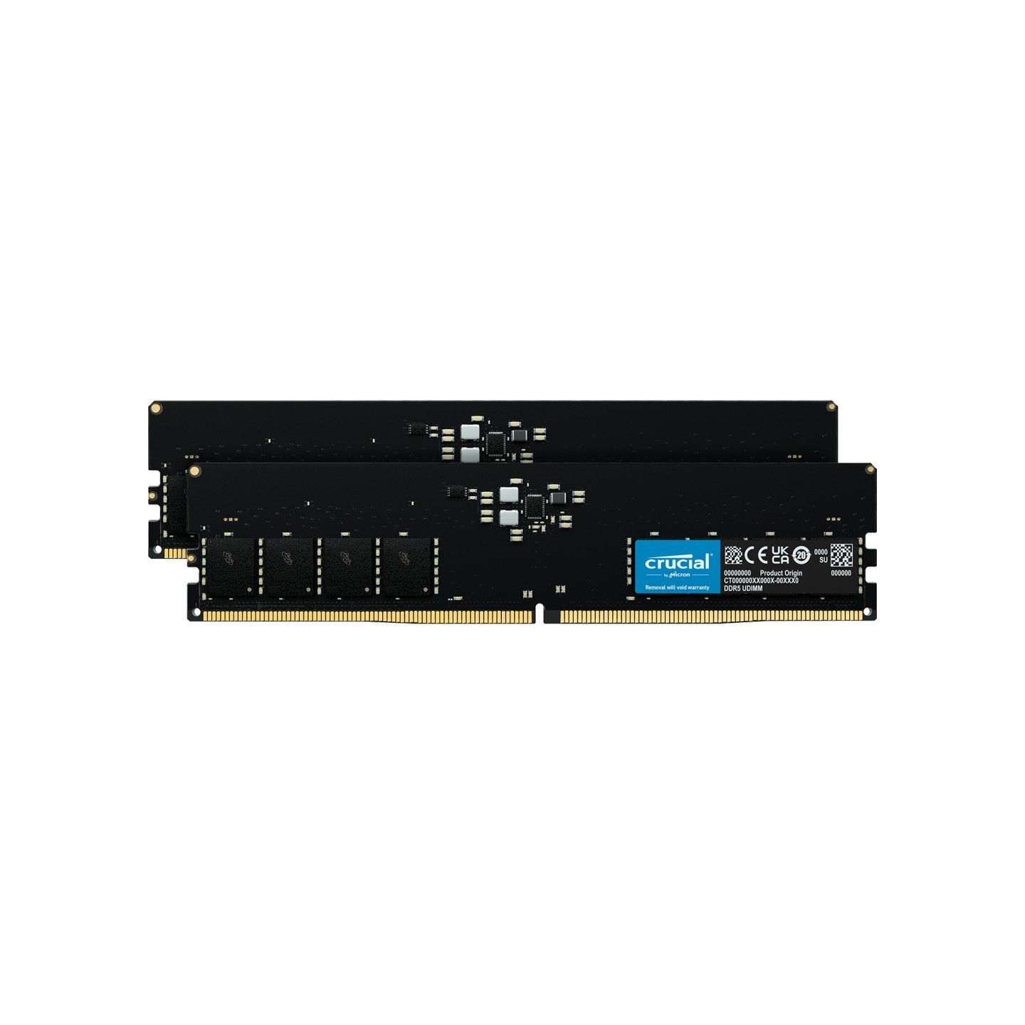 Crucial DDR5 UDIMM Kit 32GB (2x16GB) CL40 4800 - CT2K16G48C40U5 (Boxed) — Buy in Cyprus with Fast Delivery