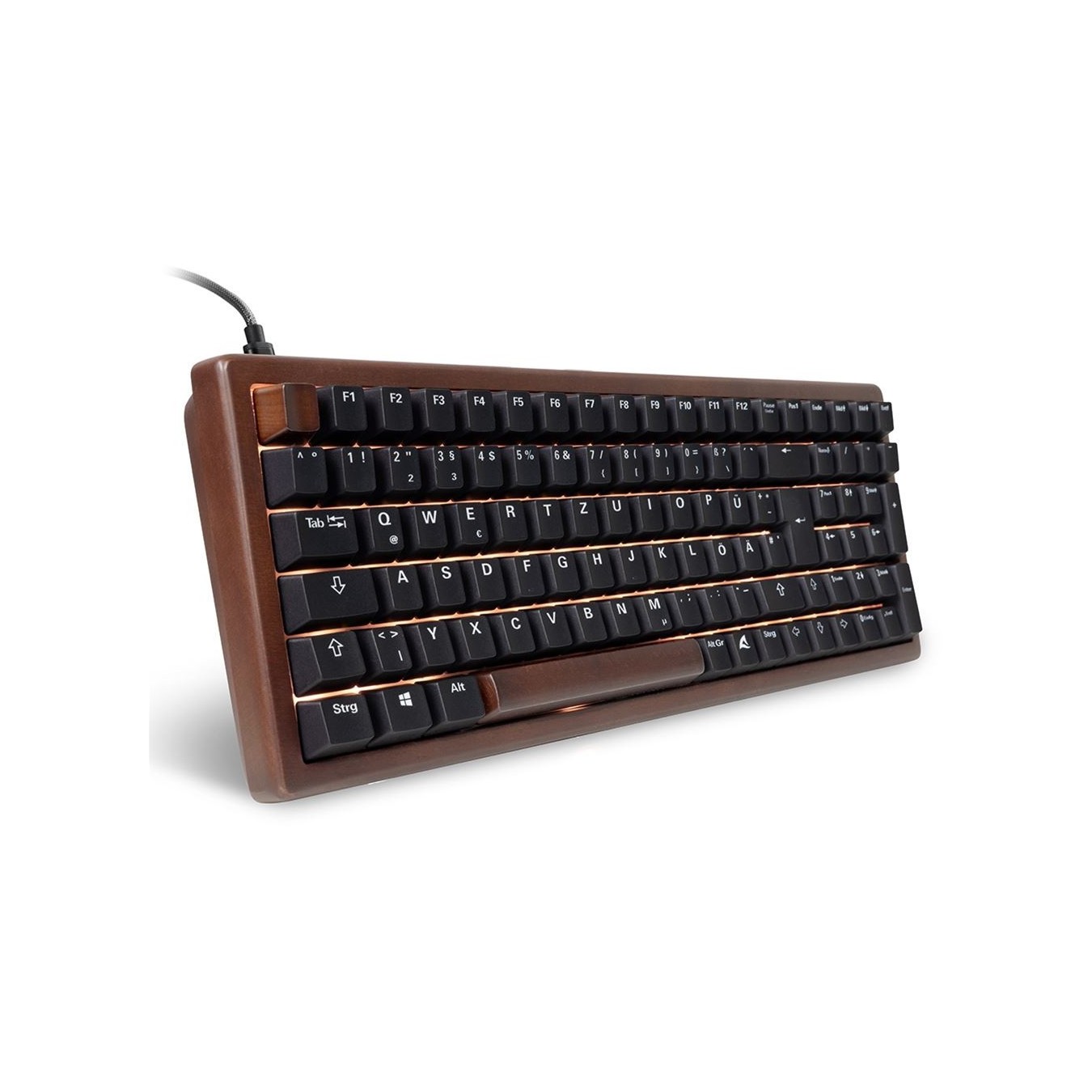 Sharkoon Gaming Keyboard Skiller SGK50S2 Wood - SGK50S2 - Black Wood Finish — Buy in Cyprus with Fast Delivery