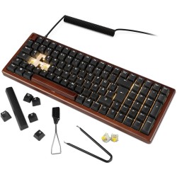 Buy Sharkoon Gaming Keyboard Skiller SGK50S2 Wood - SGK50S2 - Black Wood Finish in Cyprus, Nicosia, Limassol, Larnaka, Pafos