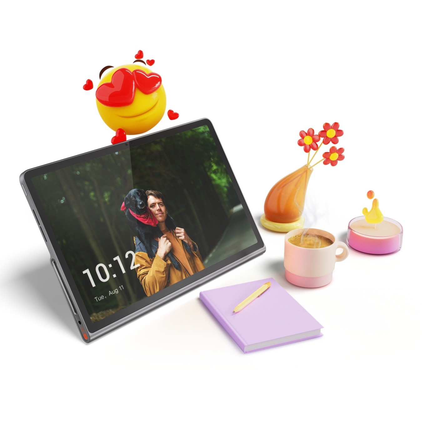 Lenovo Tab Plus inkl Sleeve luna grey - 8GB RAM, 128GB storage — Buy in Cyprus with Fast Delivery